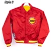 80s houston rockets vintage red jacket