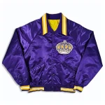 Los Angeles Kings 80’s Vintage Purple Satin Jacket