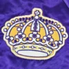 80s los angeles kings vintage varsity jacket