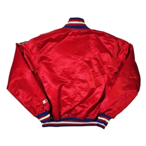 80s montreal canadiens vintage bomber jacket
