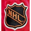 80s montreal canadiens vintage red satin jacket