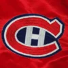 80s montreal canadiens vintage satin jacket