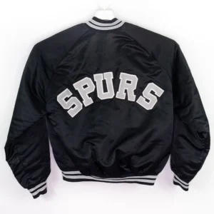 80s san antonio spurs vintage bomber jacket