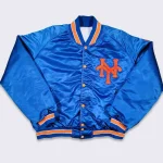 New York Mets 1986 World Champs Vintage Blue Satin Jacket