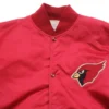 90s arizona cardinals vintage red bomber jacket
