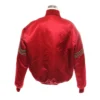 90s arizona cardinals vintage satin jacket