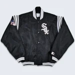Chicago White Sox Vintage 90’s Black Satin Jacket