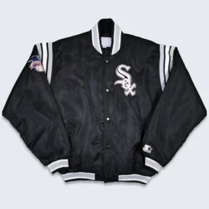 90s chicago white sox jacket