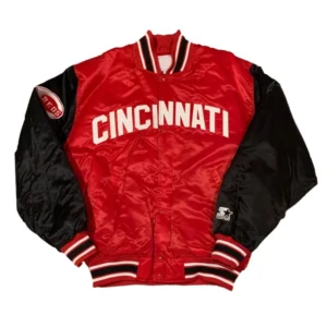 90s cincinnati reds vintage jacket