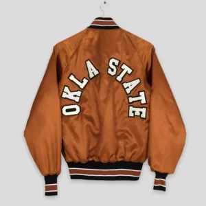 90s dallas cowboys brown satin jacket