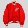 90s detroit red wings vintage jacket