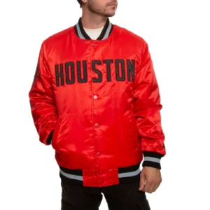 90s houston rockets bomber jacket