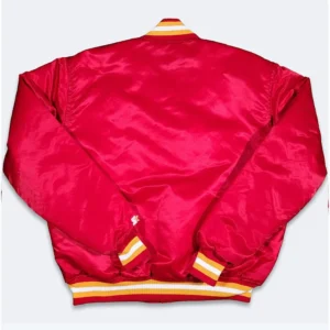 90s houston rockets vintage satin jacket