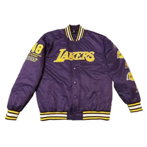 90s la lakers 48 west jacket