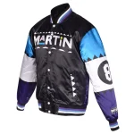 90's Martin INTRO 8 Ball Black Satin Jacket