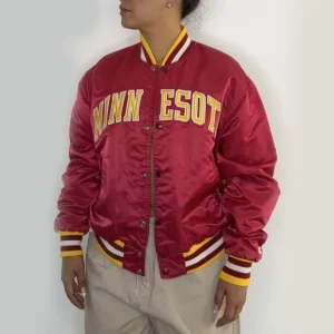 90s minnesota golden gophers swingster jacket
