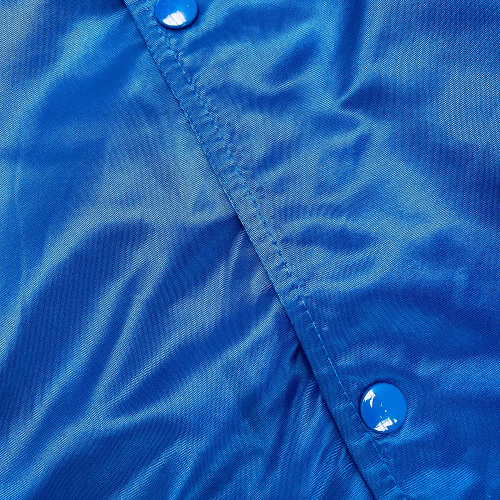 90s minnesota timberwolves vintage blue full snap jacket