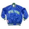 90s minnesota timberwolves vintage full snap jacket