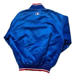 90s montreal expos vintage satin bomber jacket