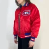 90s womens montreal canadiens vintage jacket