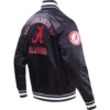 Alabama crimson tide classic black jacket