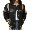 Alabama crimson tide collegiate luxe wool bomber jacket