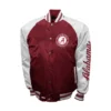 Alabama crimson tide franchise club the game satin varsity jacket 2
