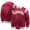 Alabama crimson tide the enforcer full snap satin jacket
