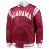 Alabama crimson tide the enforcer satin varsity jacket
