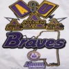 Alcorn state braves homecoming rib knitted satin patch logo