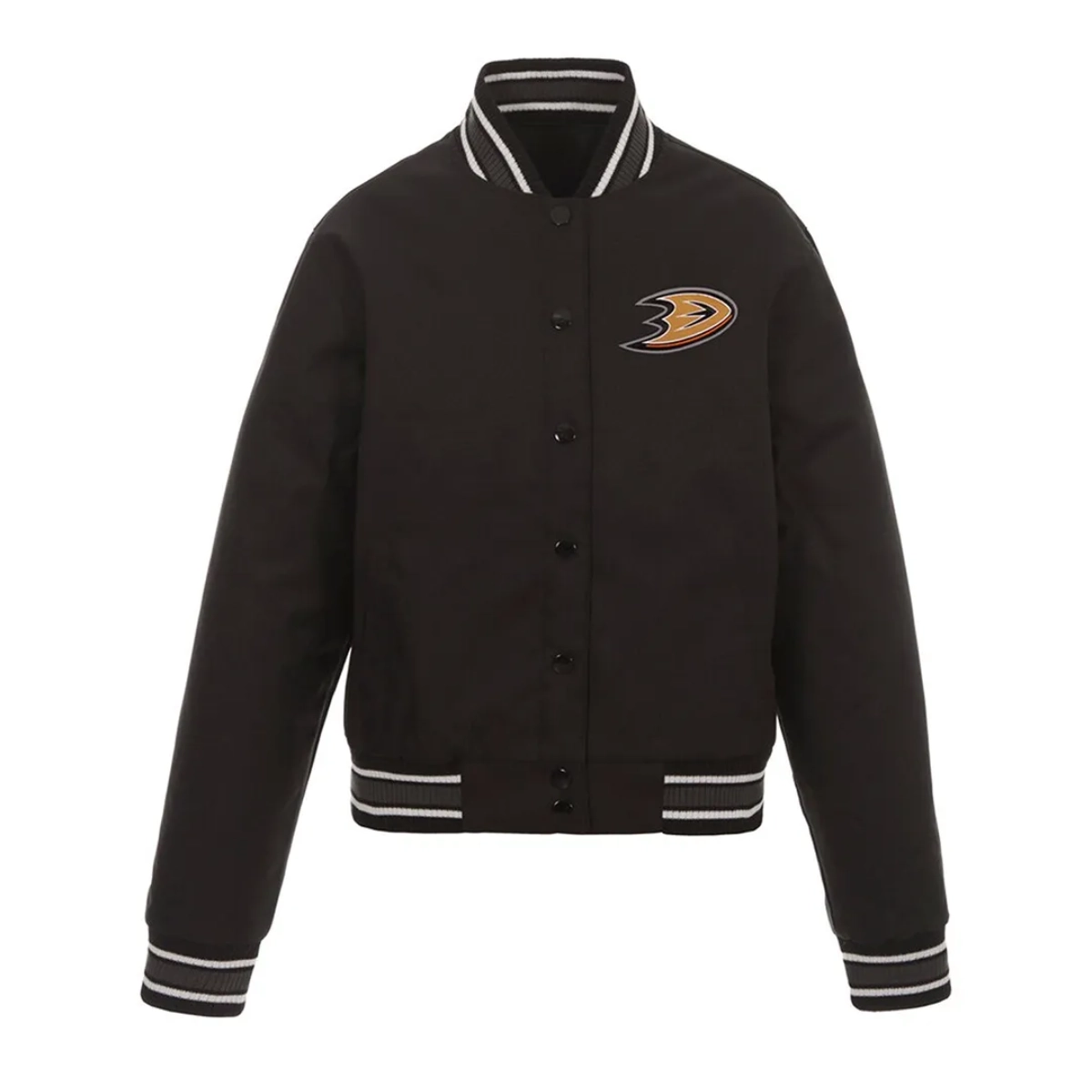 Anaheim ducks front hit jacket