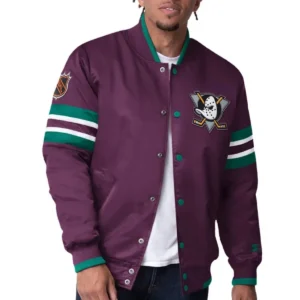 Anaheim ducks scout jacket