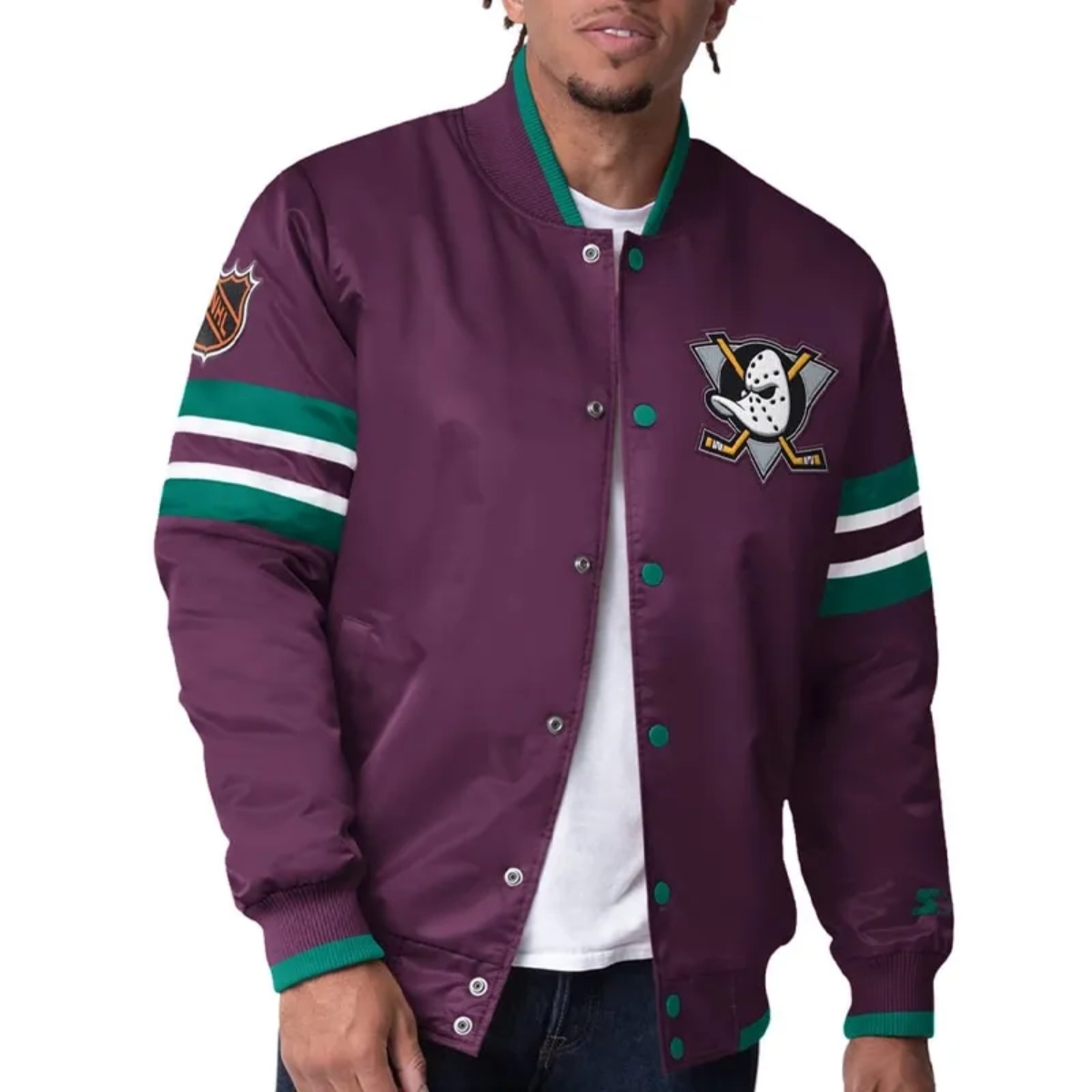 Anaheim ducks scout jacket