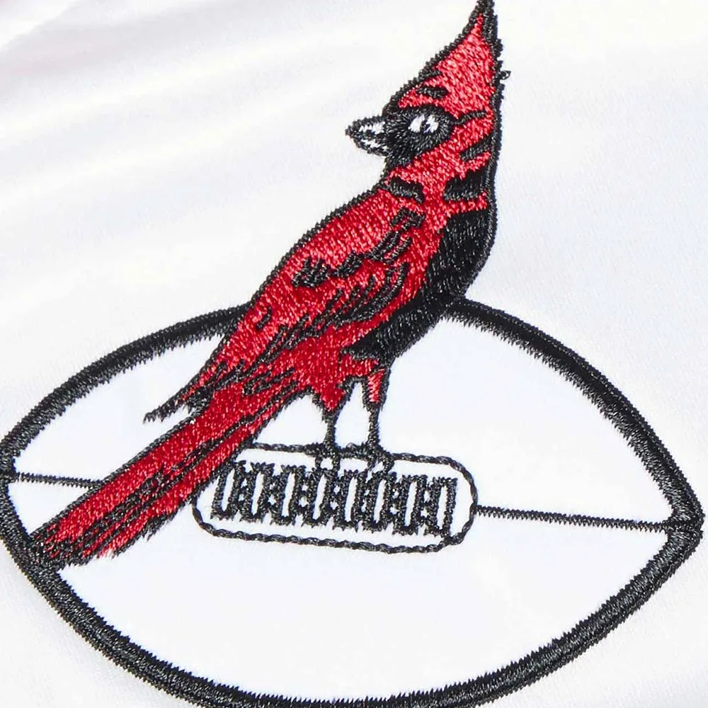 Arizona cardinals special script red satin jacket