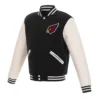 Arizona cardinals two tone black white jacket