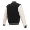 Arizona cardinals two tone wool leather jacket