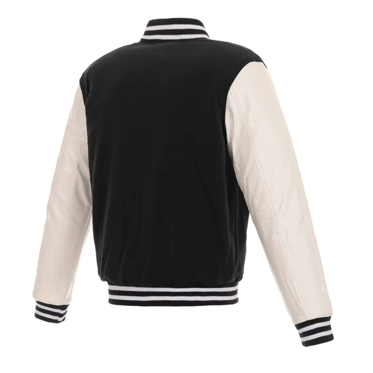Arizona cardinals two tone wool leather jacket