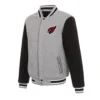 Arizona cardinals two tone wool varsity jacket