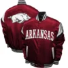Arkansas razorbacks power full snap jacket