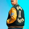 Asap ferg floor ii seats green varsity jacket
