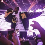 ASAP Rocky Flacko Testing in Progress Wool/Leather Jacket