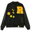 Asap rocky letterman jacket