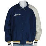 Houston Astros Vintage Navy/White Satin Jacket