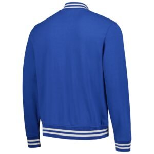 Atlanta braves pack pro camden full zip track varsity jacket blue 3