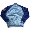 Atlanta braves reload blue satin jacket