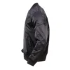 Atlanta braves triple black satin varsity jacket 1
