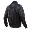 Atlanta braves triple black satin varsity jacket 6