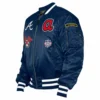 Atlanta braves x new era ma 1 bomber varsity jacket