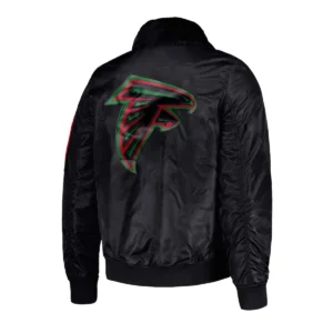 Atlanta falcons black history month bomber jacket