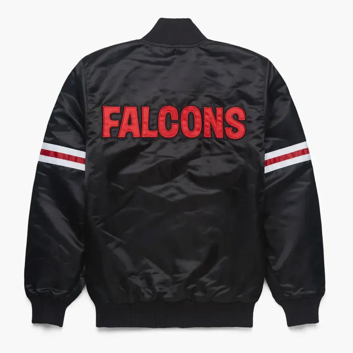 Atlanta falcons classic black bomber jacket